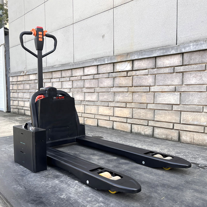 Thumbnail: Lithium Full Electric Pallet Jack 3307 lbs, CP15Li, 45" x27" Fork