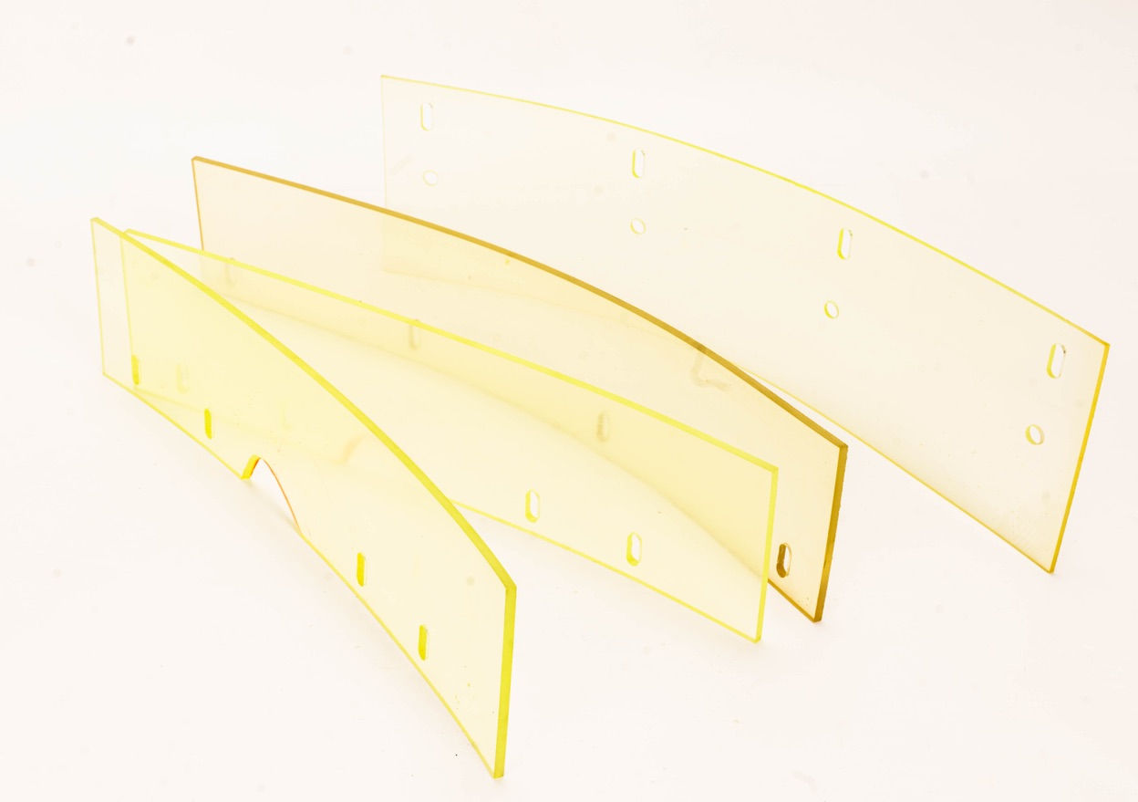 Floor sweeper fender (pack of 2)