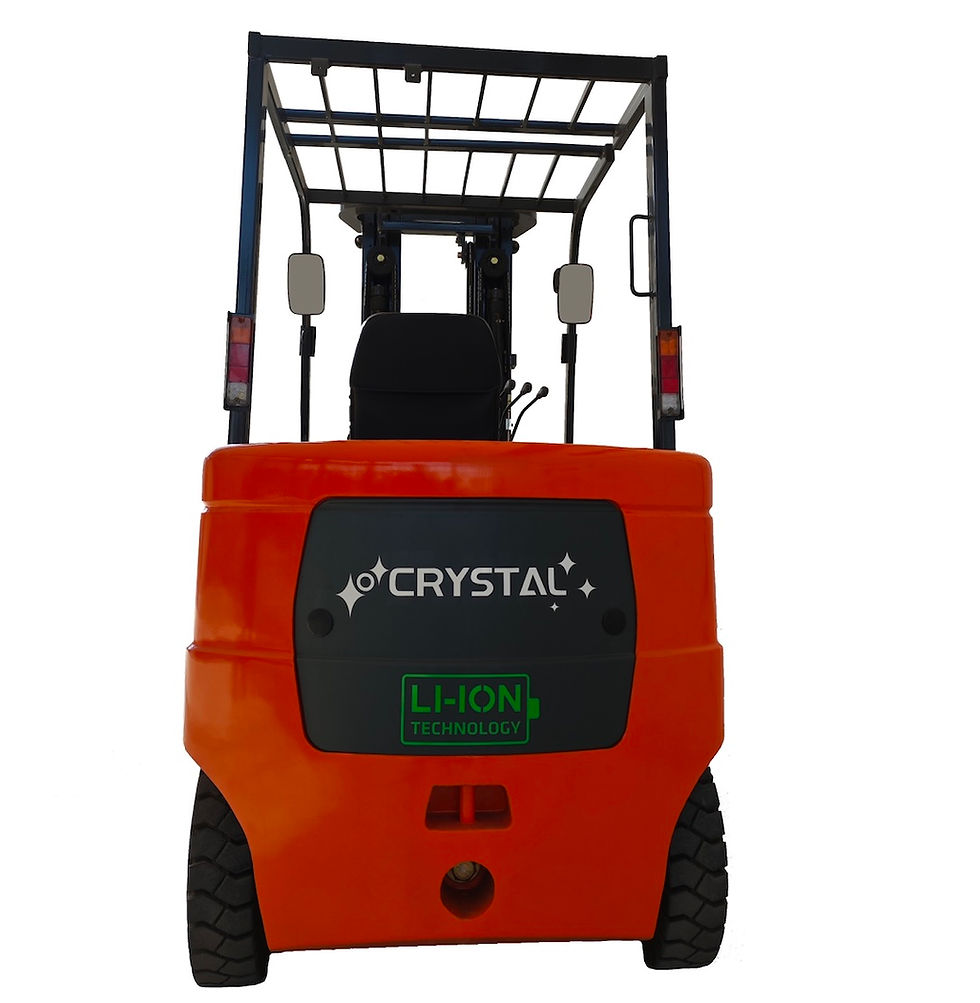 Thumbnail: 4-Wheel Electric Forklift Truck CF35Li177, Lithium Battery, 177 inch, 7,000 lbs