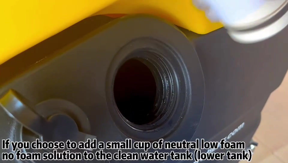 Thumbnail: 36" 44 Gal Auto Ride-On Industrial Floor Scrubber with 4*400ah batteries, XLCR36