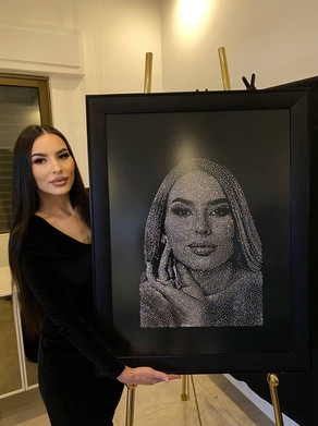 Portraits with crystals