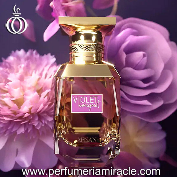 Miniatura: Afnan Violet Bouquet EDP 80ml
