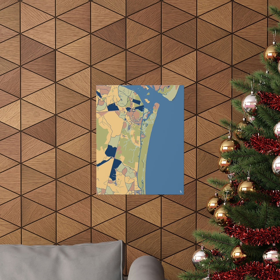 Thumbnail: Oak Island | 16x20" | Denim