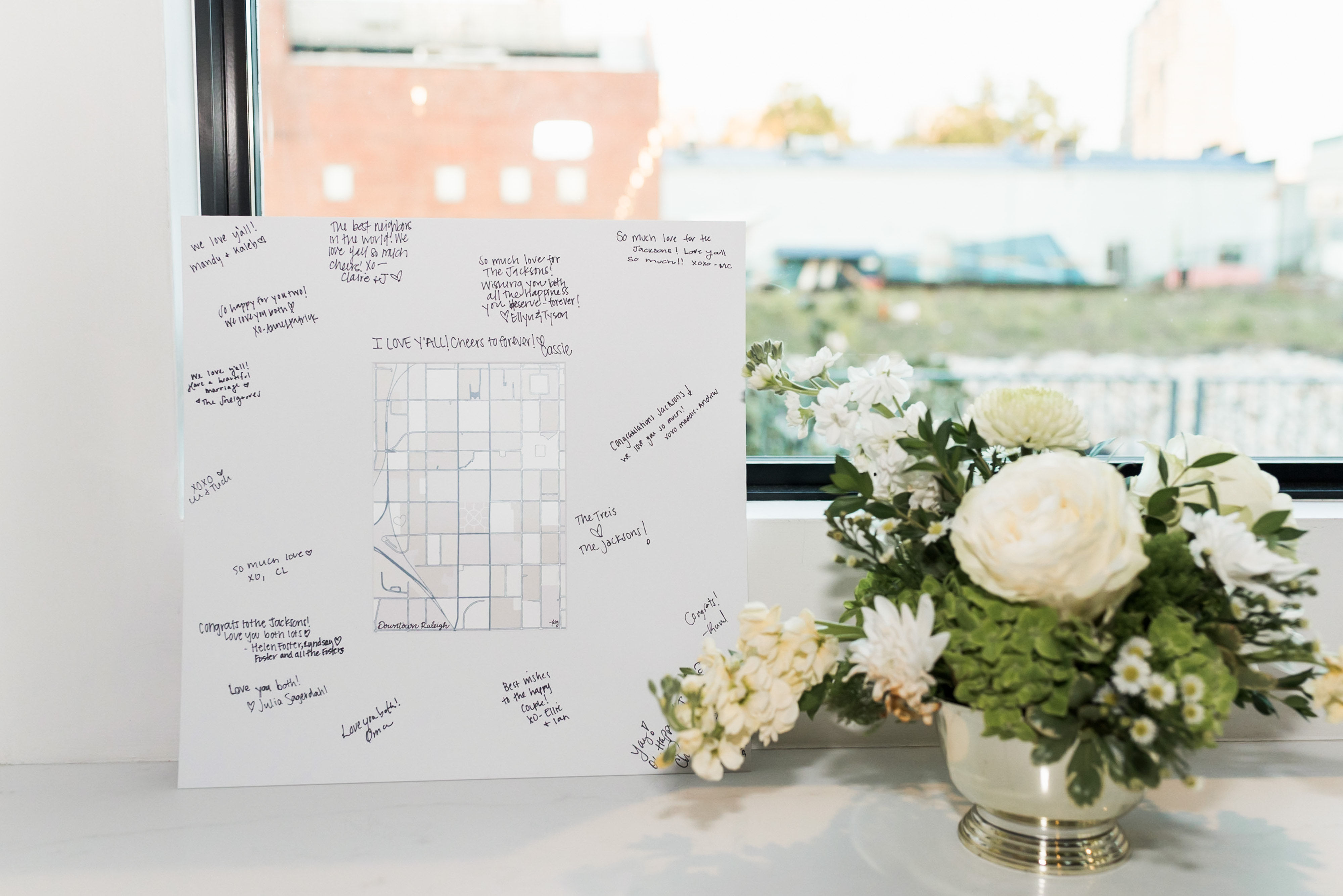 Guestbook/Welcome poster