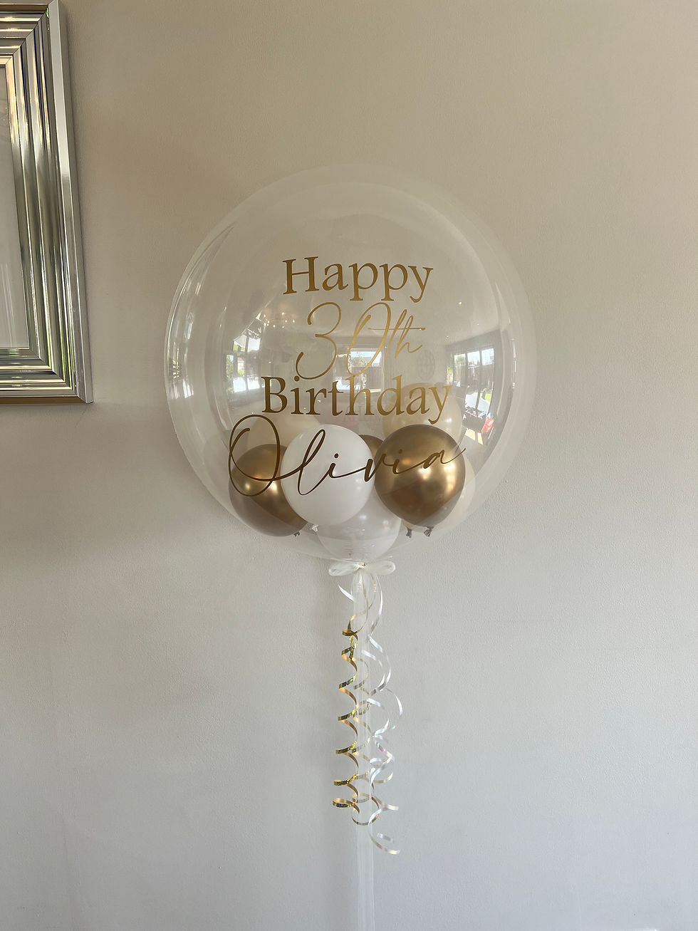 Thumbnail: Clear Personalised Bubble Balloon