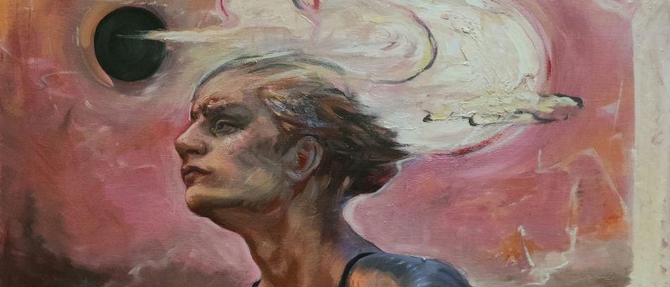 BIRDMAN  100×84 cm. t.ü.y.b.  2024