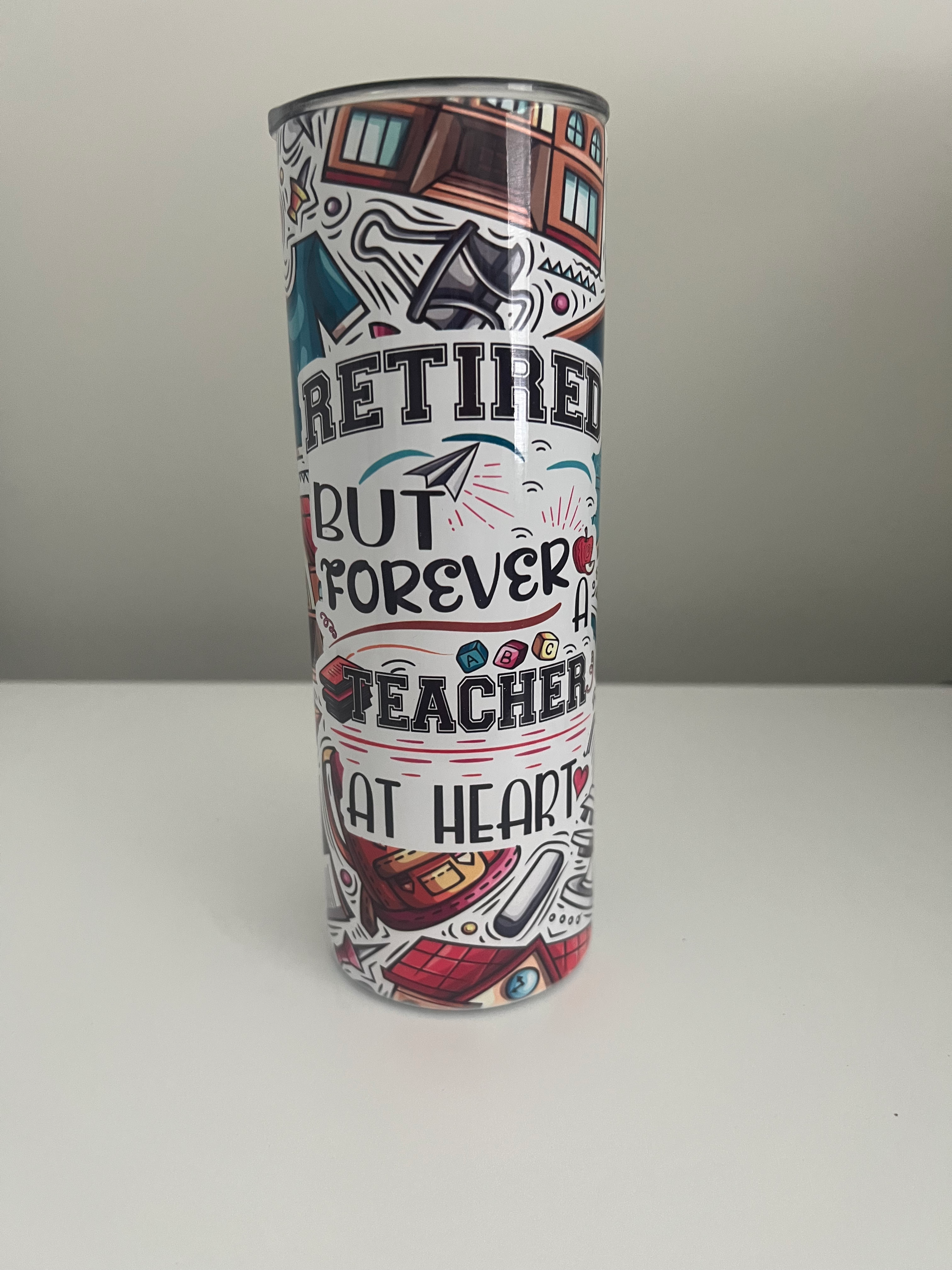 Retired Teacher 20oz Tumbler