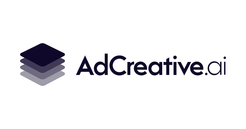 AdCreative.ai logo with stacked layers icon