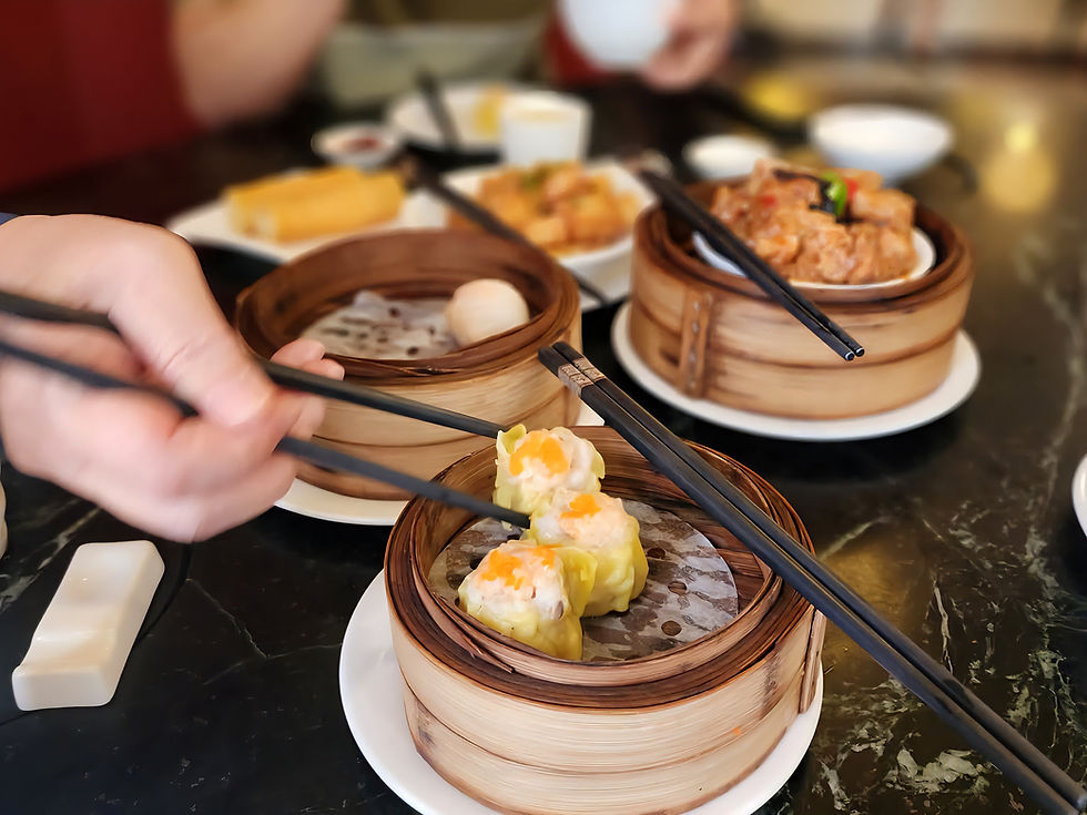 Siew mai is one of the most popular dim sum due to it savory flavor, satisfying texture, and versatile nature | Breakfast at Emperors of China