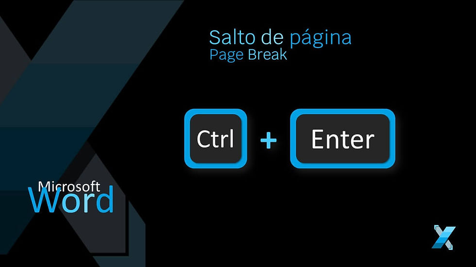 Aprenda a crear un Salto de página o Page Break en Microsoft Word | Xyclos