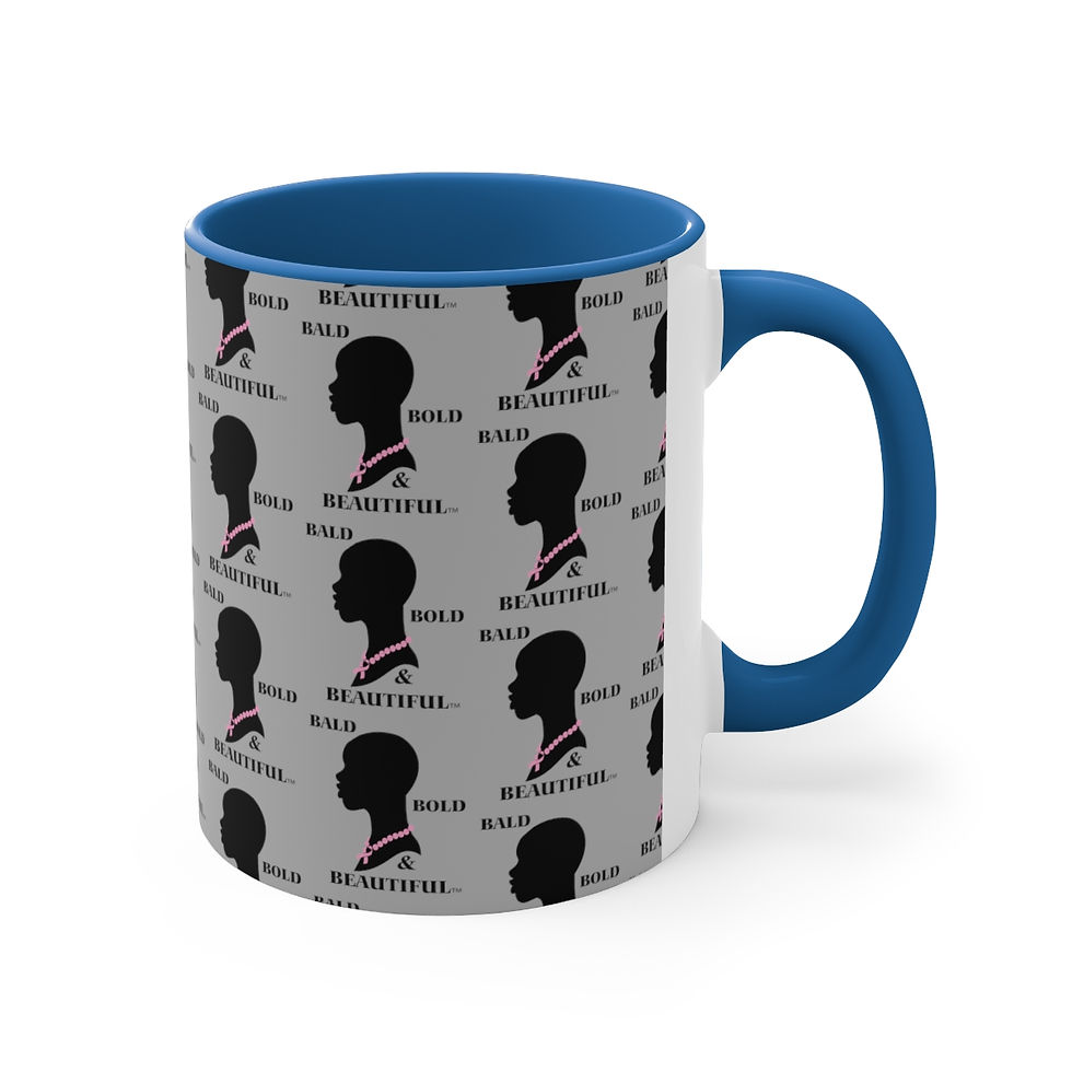 Thumbnail: BREAST CANCER AWARENESS Accent Coffee Mug, 11oz