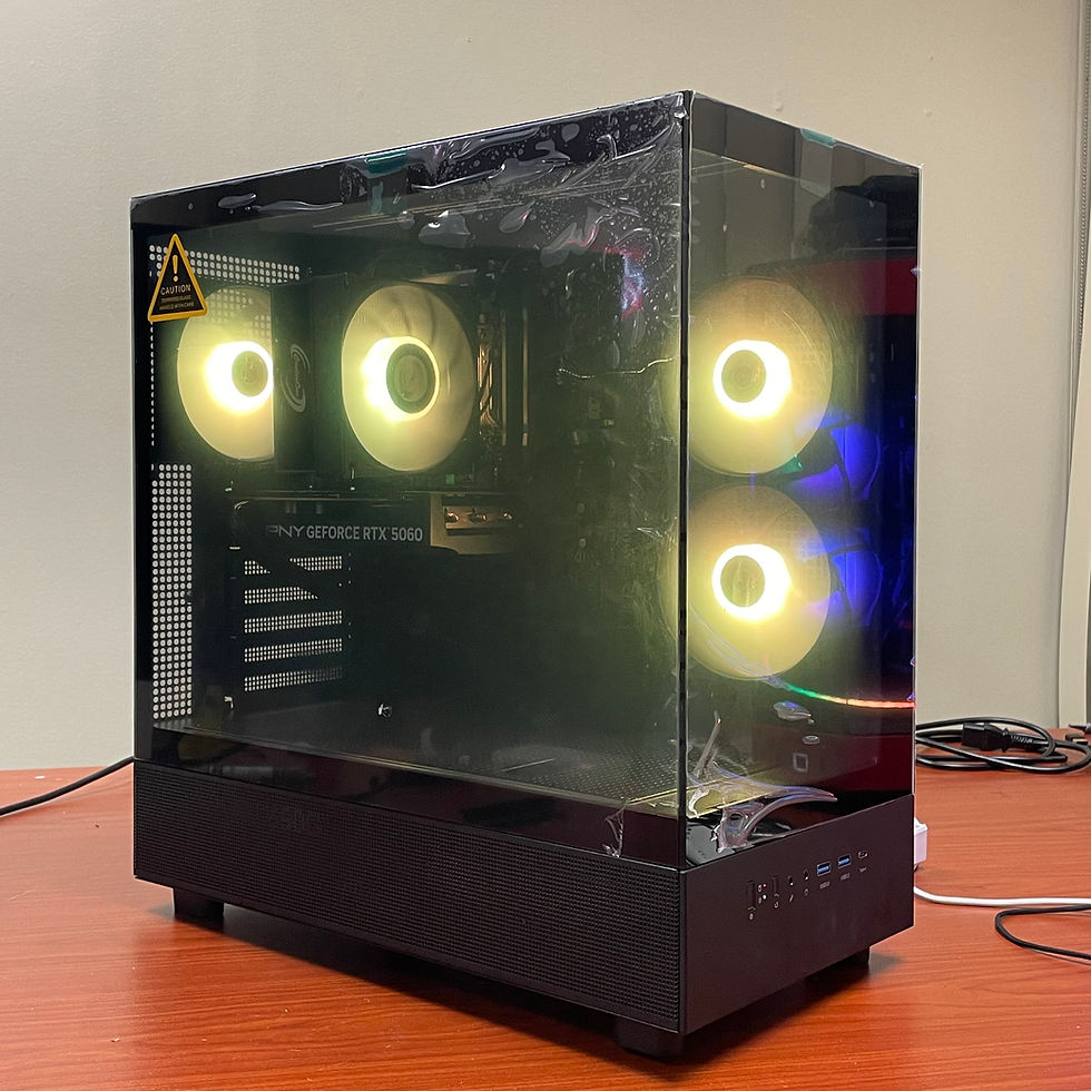 Thumbnail: RTX 5060, i5 14400F, 16gb DDR4, 1TB NVME SSD