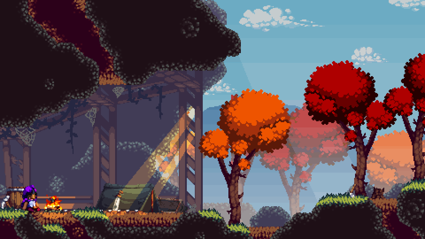 A mockup intro scene of a project on hiatus - Misbits.