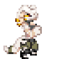 A run cycle of a snake race, the Skrodyr, in Starbound! Character name is Fylgja "Fi" Anaette