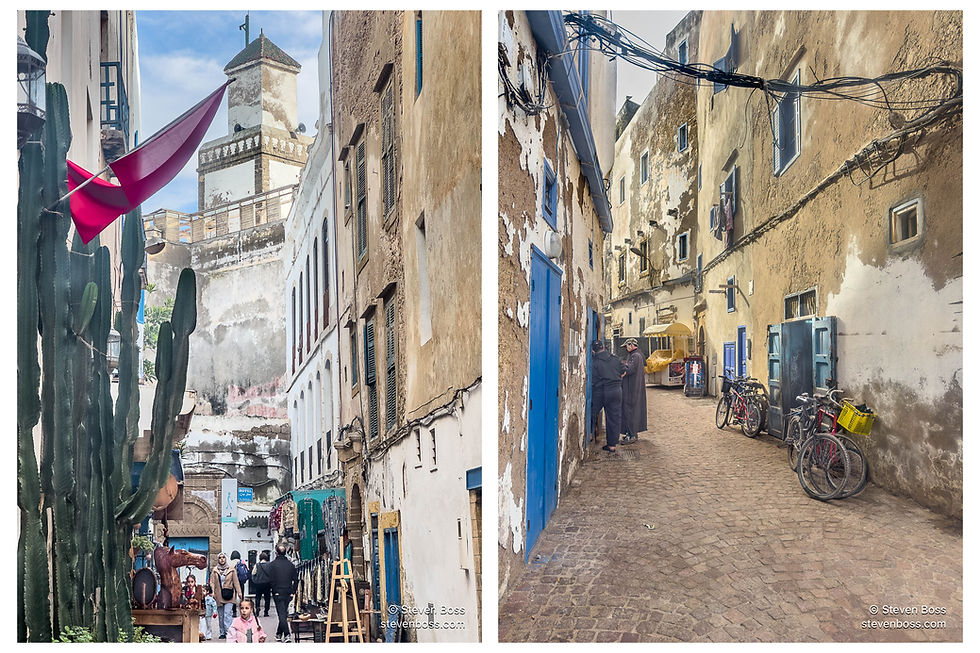 Street view #1 & #2, Essaouira
