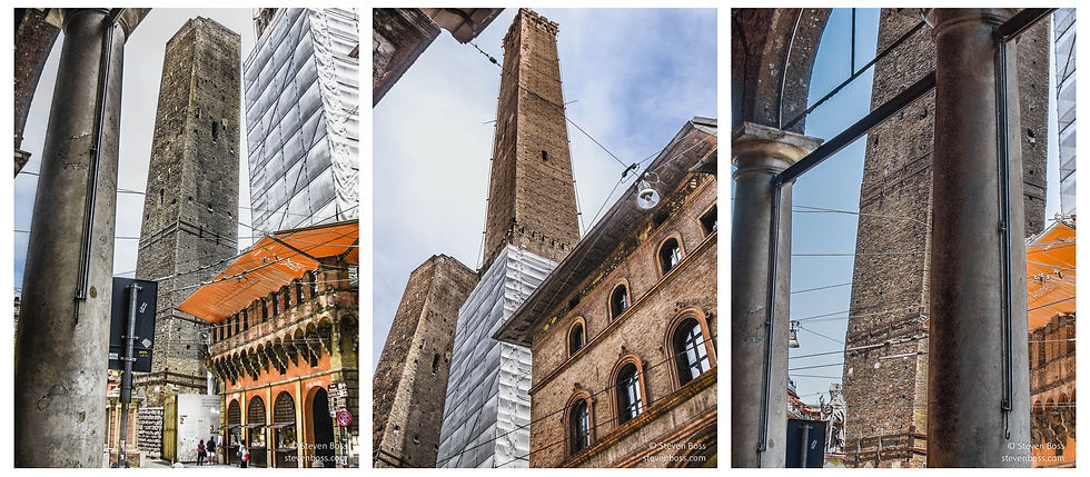 Le Due Torri (The Two Towers) #3, #4 & #5 , Bologna