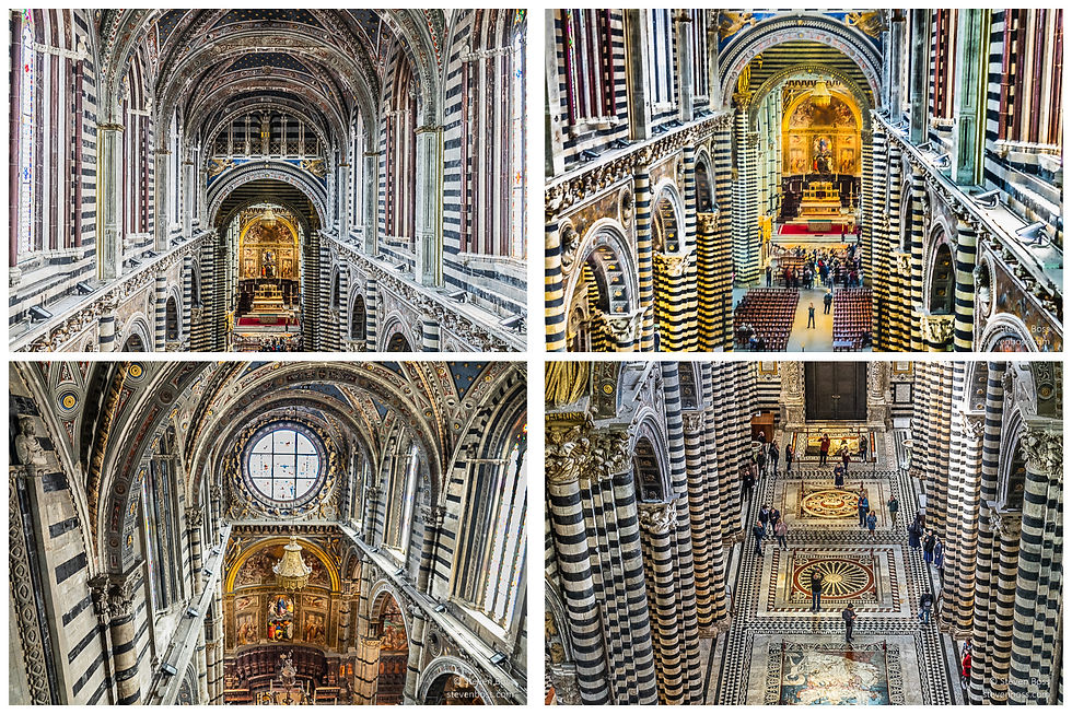 Duomo di Siena (Cattedrale Metropolitana di Santa Maria Assunta) #45, 46, 47 & 48, Siena
