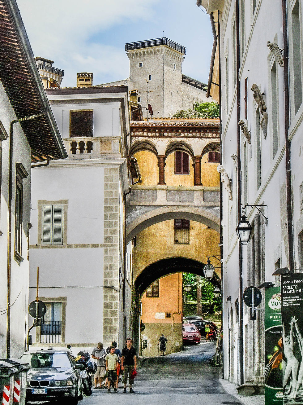 Street view #8, Spoleto, Italy