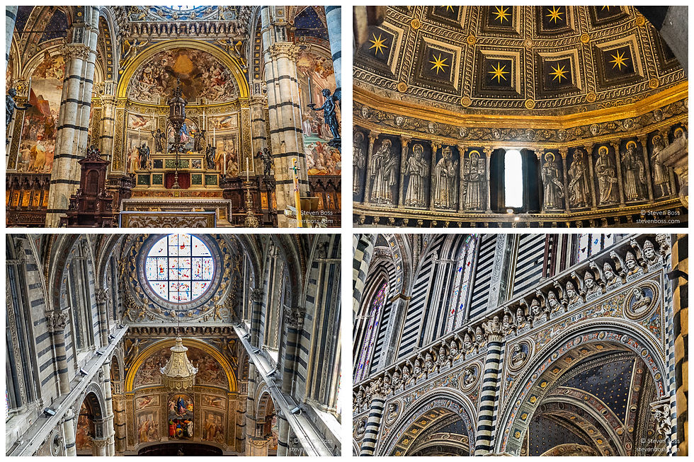 Duomo di Siena (Cattedrale Metropolitana di Santa Maria Assunta) #58, 59, 60 & 61, Siena