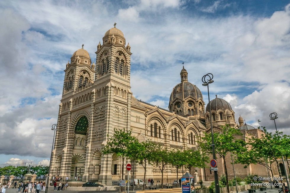 Cathédrale Sainte-Marie-Majeure - exterior view #5, Marseille