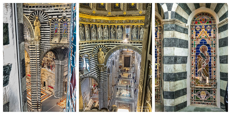 Duomo di Siena (Cattedrale Metropolitana di Santa Maria Assunta) #62, 63 & 64, Siena