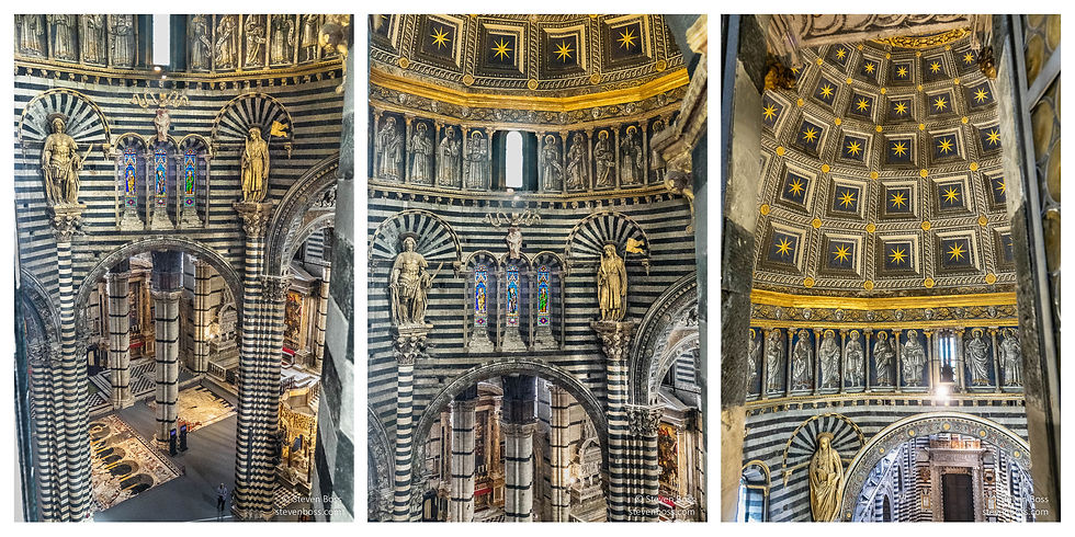 Duomo di Siena (Cattedrale Metropolitana di Santa Maria Assunta) #52, 53 & 54, Siena