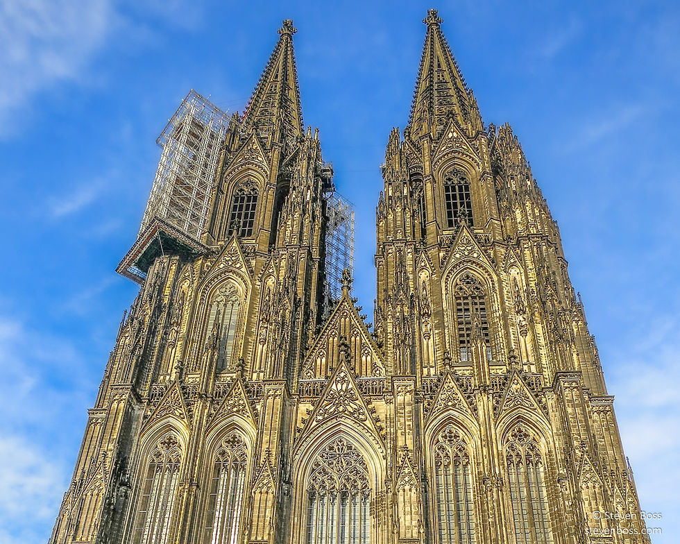 Cologne Cathedral - front façade #2, Cologne, Germany