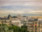 Basilique du Sacré Cœur - taken from Parc des Buttes Chaumont, Paris, France