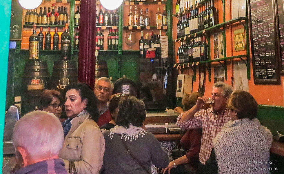 Bodegas Ricla - a painterly view, Madrid, Spain
