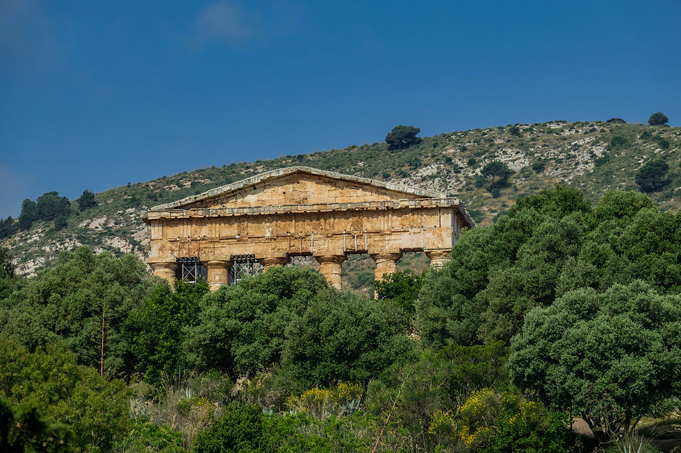 View of Doric Temple #1, Segesta, Sicily