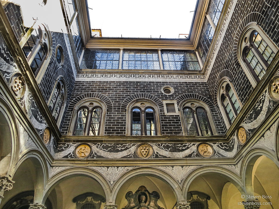 Palazzo Medici Riccardi - Courtyard of Michelozzo, Firenze, Italy