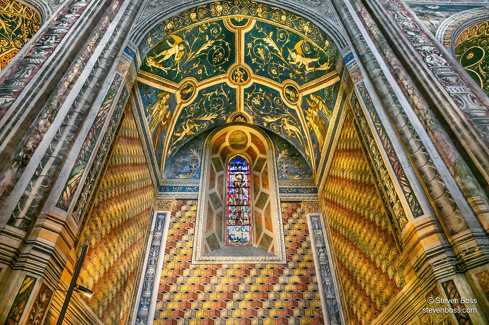 Cathédrale Sainte-Cécile d'Albi - interior view #16, Albi, France