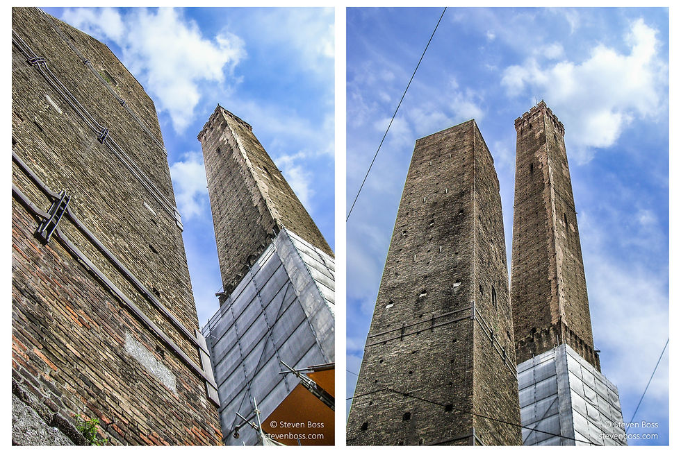 Le Due Torri (The Two Towers) #1 & #2, Bologna
