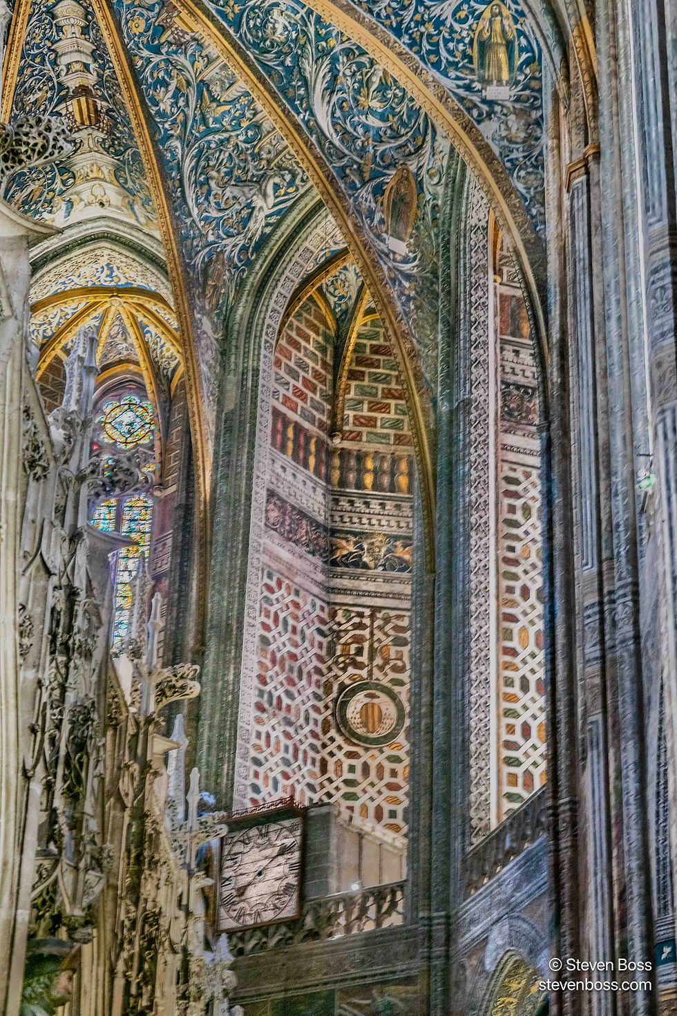 Cathédrale Sainte-Cécile d'Albi - interior view #20, Albi, France
