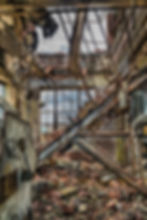 Rollers along the diagonal amongst the bricks, Connecticut