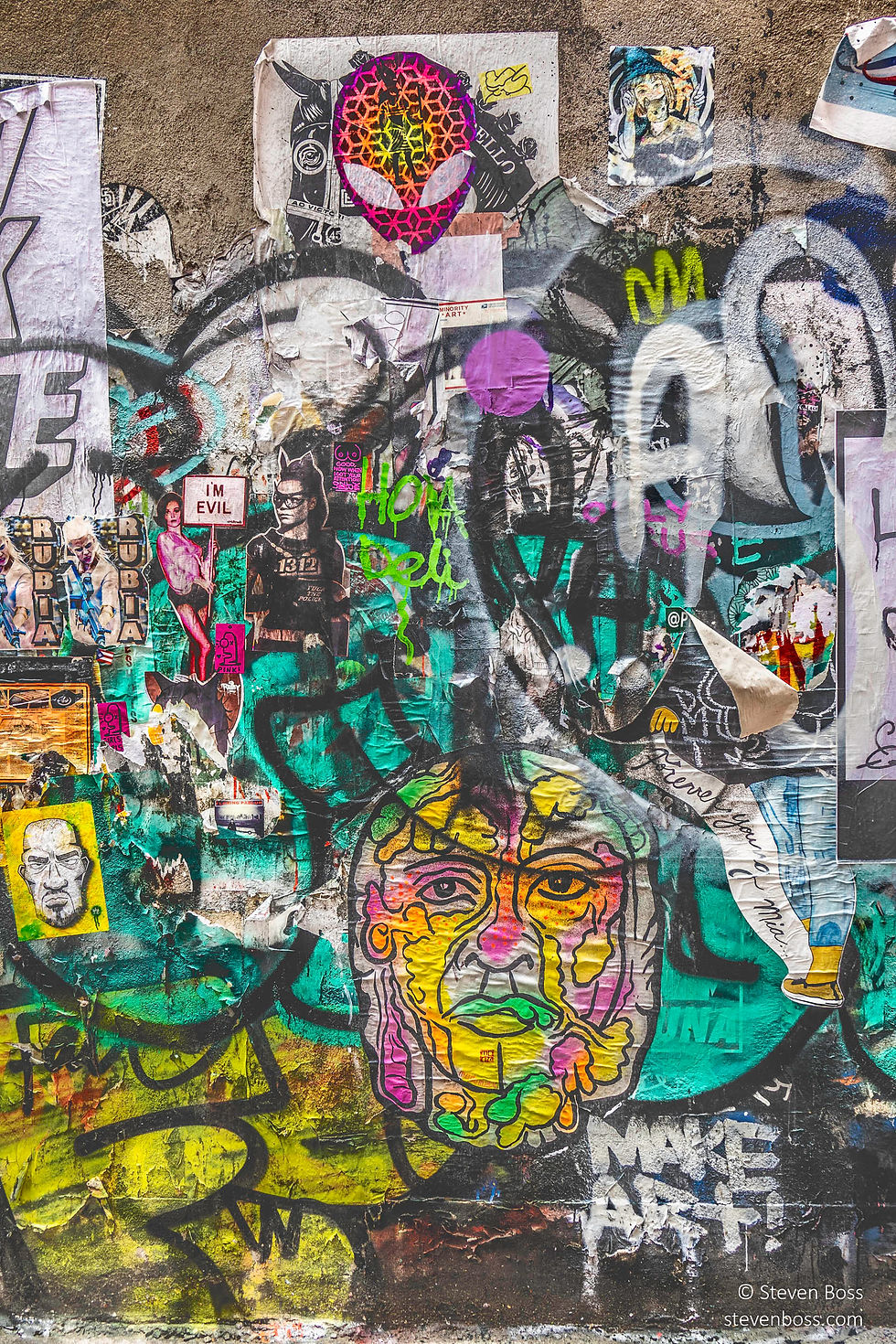 Street Art on Freeman Alley #20, New York, NY