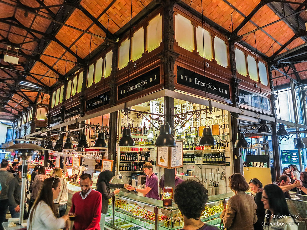 Mercado de San Miguel #5 - inside, Madrid, Spain
