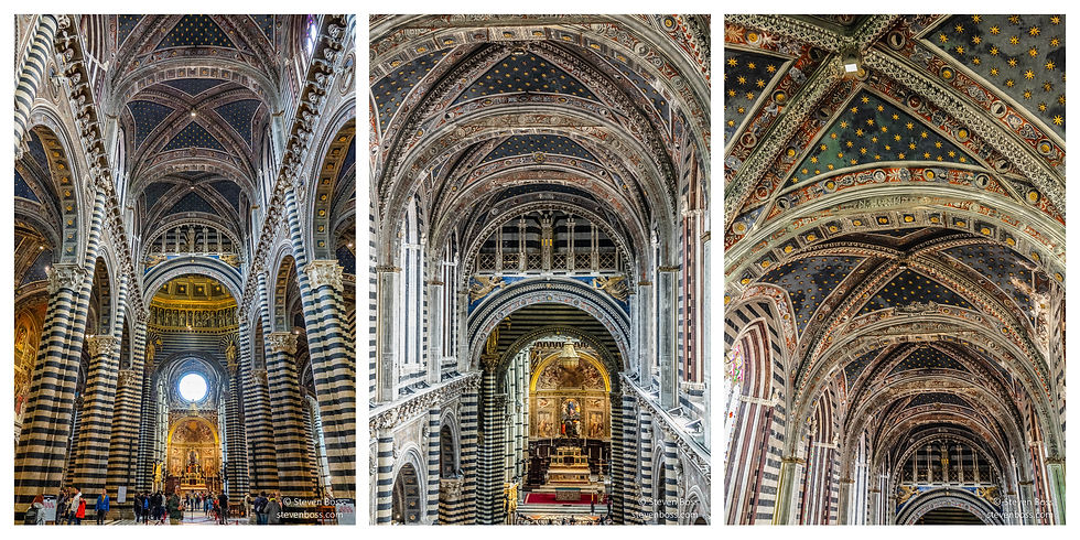 Duomo di Siena (Cattedrale Metropolitana di Santa Maria Assunta) #49, 50 & 51, Siena