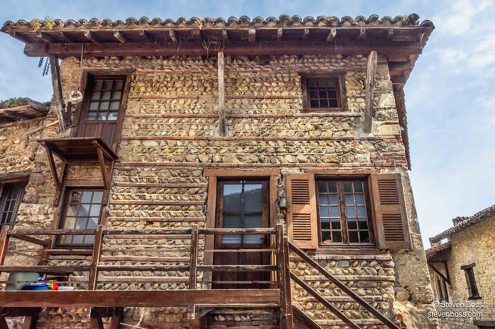 Old stone façade #4, Pérouges