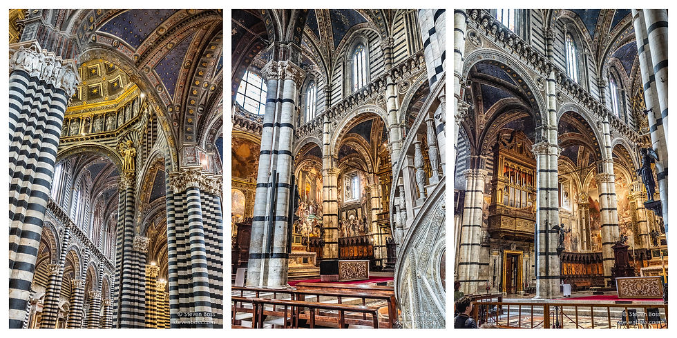 Duomo di Siena (Cattedrale Metropolitana di Santa Maria Assunta) #102, 103 & 104, Siena