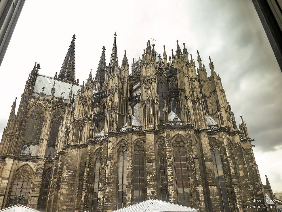 Cologne Cathedral - the rear (apse) façade, Cologne, Germany
