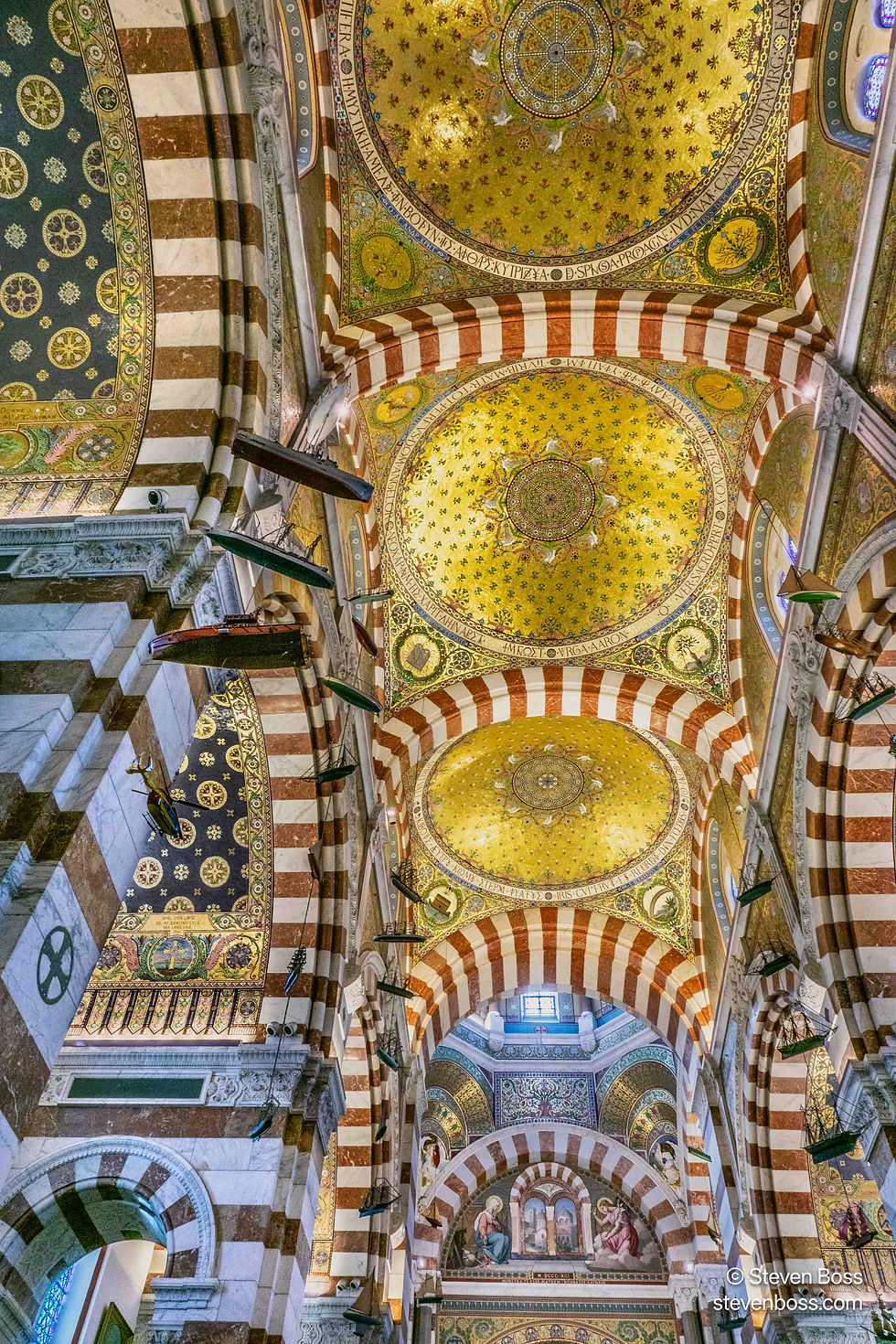 Basilique Notre-Dame-de-la-Garde - interior view #1, Marseille