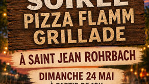 Soirée Pizzas-Flamms et Grillades
