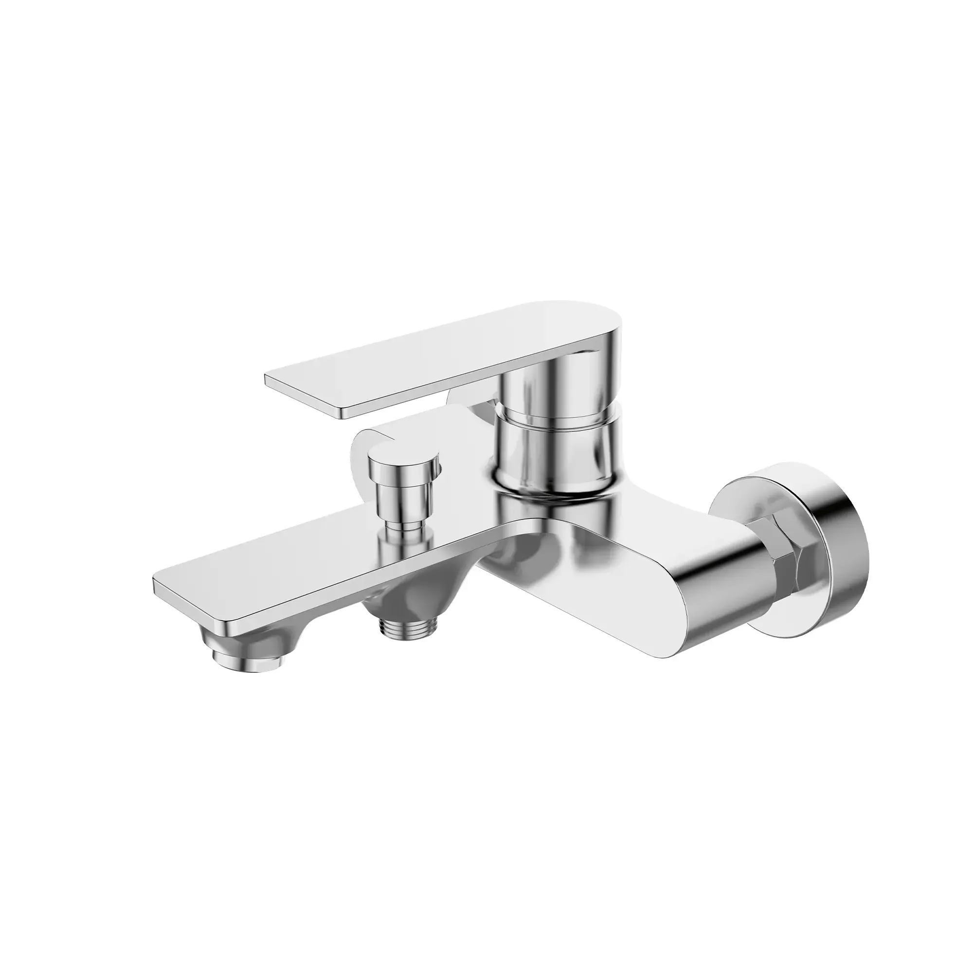 Ducha exterior cuadrada sin duchador