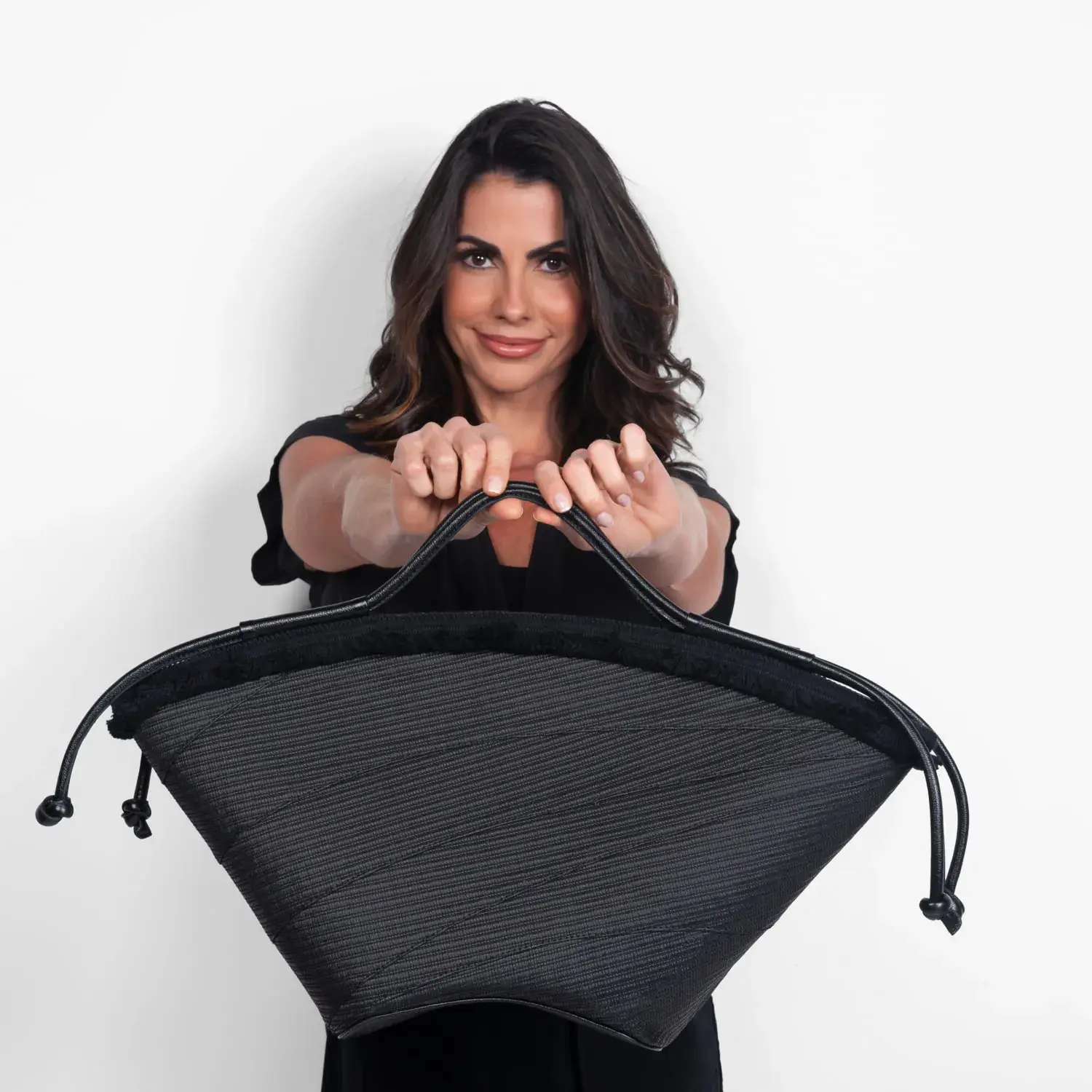 Bolsa em Palha Black