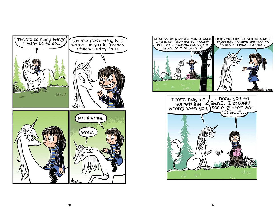 Thumbnail: Phoebe and Her Unicorn (Phoebe and Her Unicorn Series Book 1)