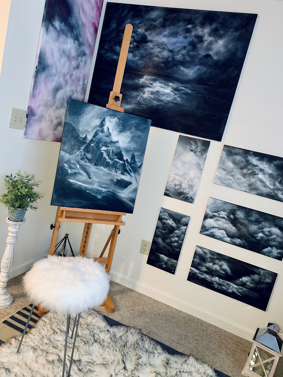 Adult Art Workshop - Clouds