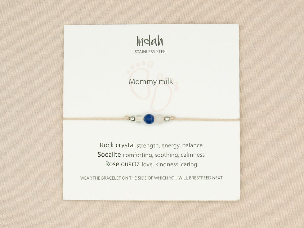 Thumbnail: Armband morse code MOMMY MILK