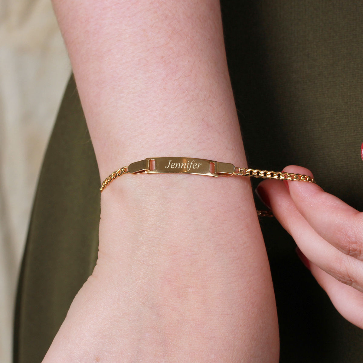 Figaro Gold Bracelet