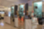 Transparent LCD with mirror finish